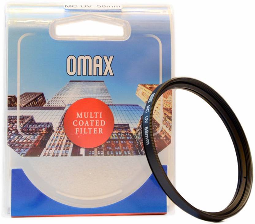 Omax 58mm Multi Coated UV For Canon EF S 18 55mm IS II Lens UV Filter 58 mm