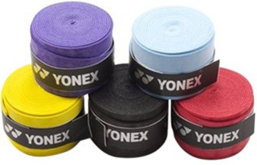 Yonex AC 743 Super Tacky Multicolor, Pack of 5