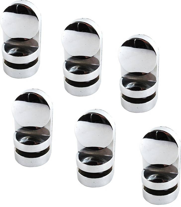 RoyaL Indian Craft Queen Shape Set of 6 8cm x 4.5cm Shelf Bracket PP Polypropylene