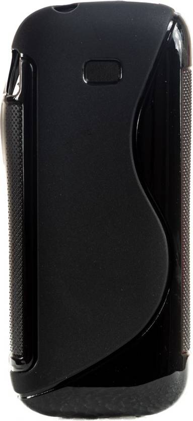 Mystry Box Back Cover for Samsung Guru Music 2 B310E Black, Silicon