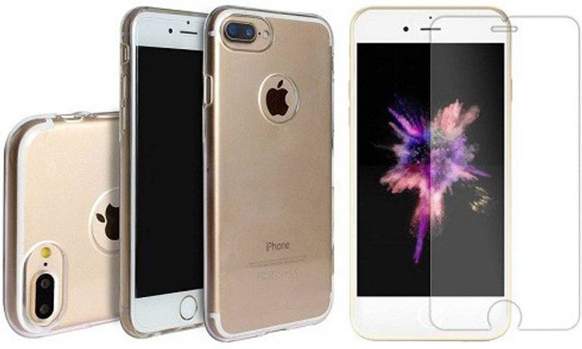 7Rocks Cover Accessory Combo for Apple IPhone 8 White,Transparent