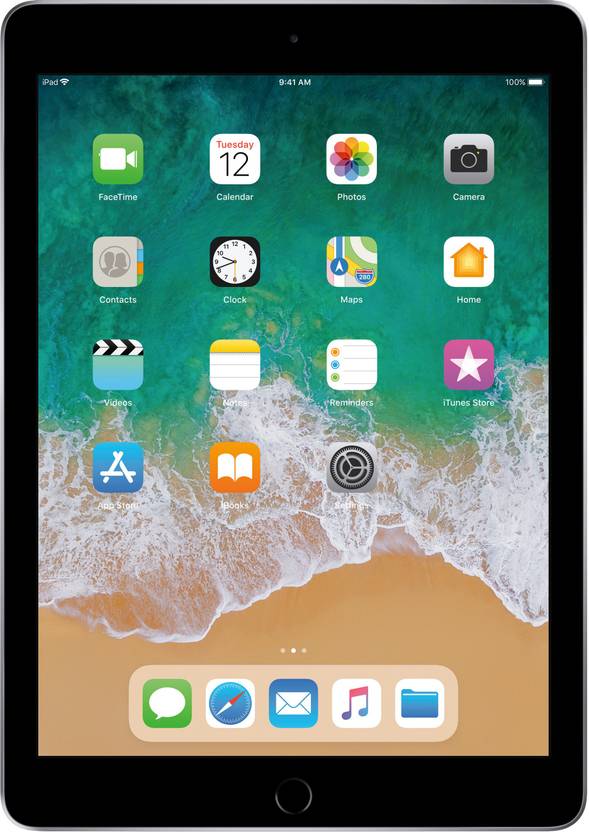 Apple iPad 6th Gen 32 GB 9.7 inch with Wi Fi Only Space Grey
