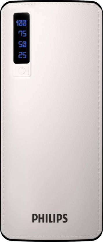 Philips 11000 mAh Power Bank DLP6006/97 White, Lithium ion