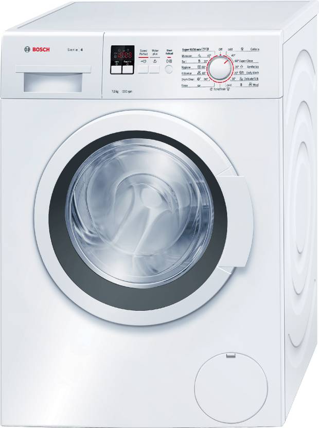 Bosch 7 kg Fully Automatic Front Load Washing Machine with In built Heater White WAK20160IN