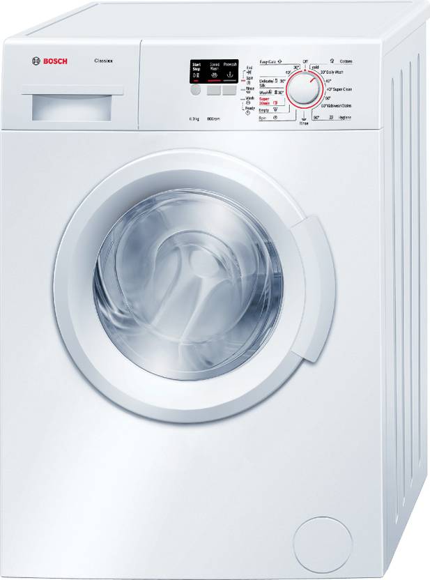 Bosch 6 kg Fully Automatic Front Load Washing Machine with In built Heater White WAB16060IN