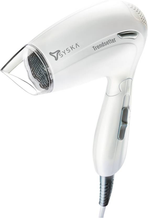 Syska TrendSetter HD1605 Hair Dryer 1000 W, Soft White