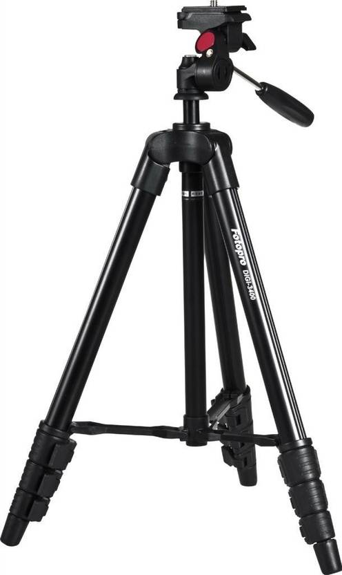 Fotopro DIGI 3400 Tripod Black, Supports Up to 2000 g