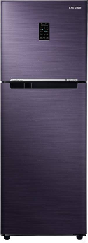 Samsung 253 L Frost Free Double Door 2 Star Convertible Refrigerator Pebble Blue, RT28K3722UT/RT28N3722UT HL