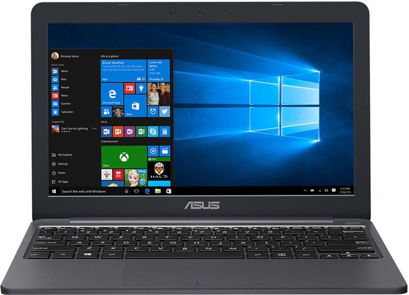 Asus Vivo Celeron Dual Core - (2 GB/32 GB EMMC Storage/Windows 10 Home) E203MA-FD014T Thin and Light Laptop 11.6 inch, Star Grey, 0.99 kg