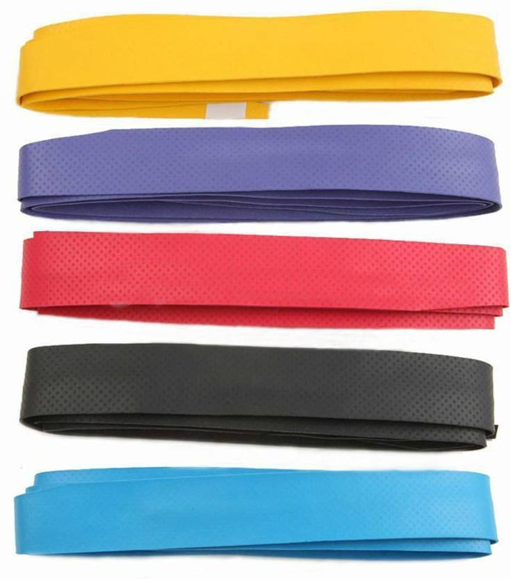 Shrih Anti Slip Super Absorbent Over Badminton Grip Multicolor, Pack of 5