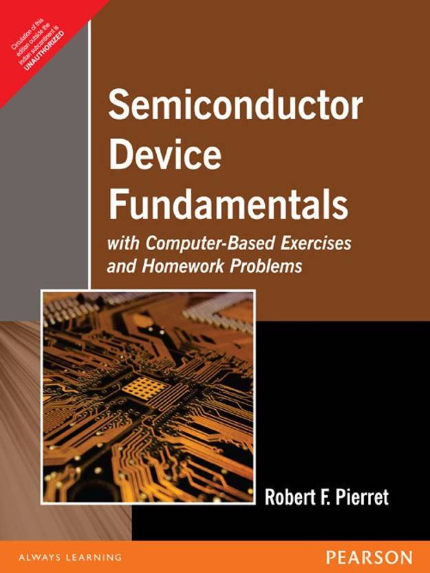 Semiconductor Device Fundamentals 1st Edition By Robert F. Pierret Buy