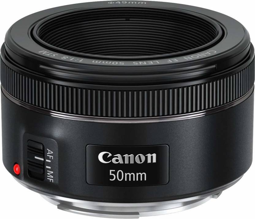 Canon EF 50 mm f/1.8 STM Lens for Canon EF Mount Black, 50