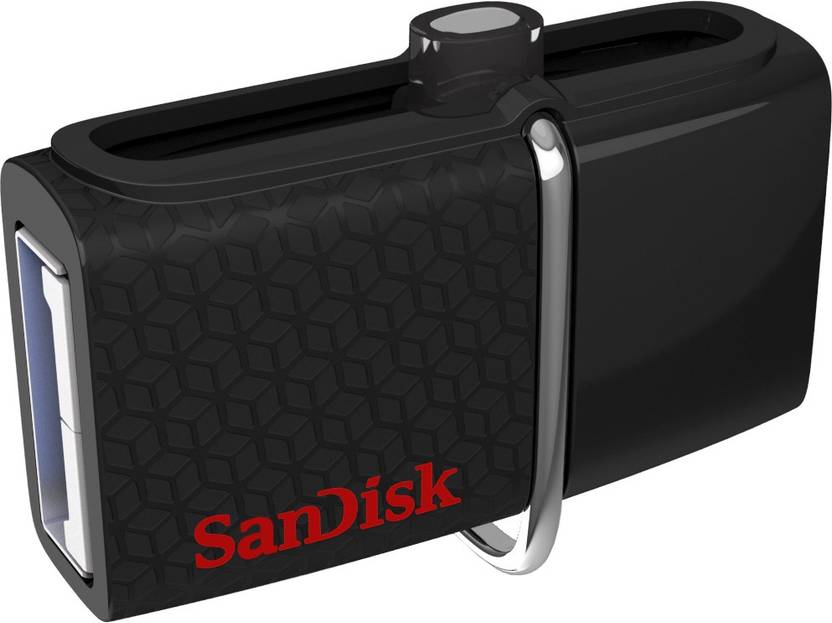 SanDisk SDDD2 032G G46 / SDDD2 032G I35 / SDDD2 032G GAM46 32 GB OTG Drive Black, Type A to Micro USB