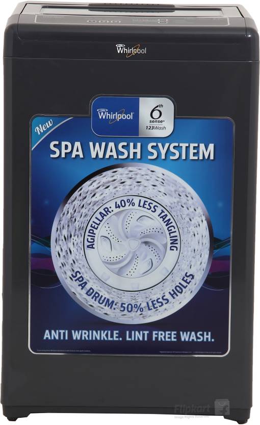 Whirlpool 6.5 kg Fully Automatic Top Load Washing Machine Grey WM Classic Plus 651S