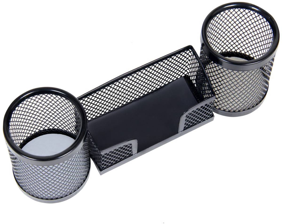 PANKU 3 Compartments Mesh Iron Desk Organiser — photo 4