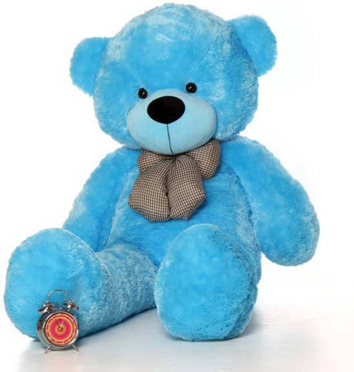 Omex teddy bear blue 5 ft - 152 cm
