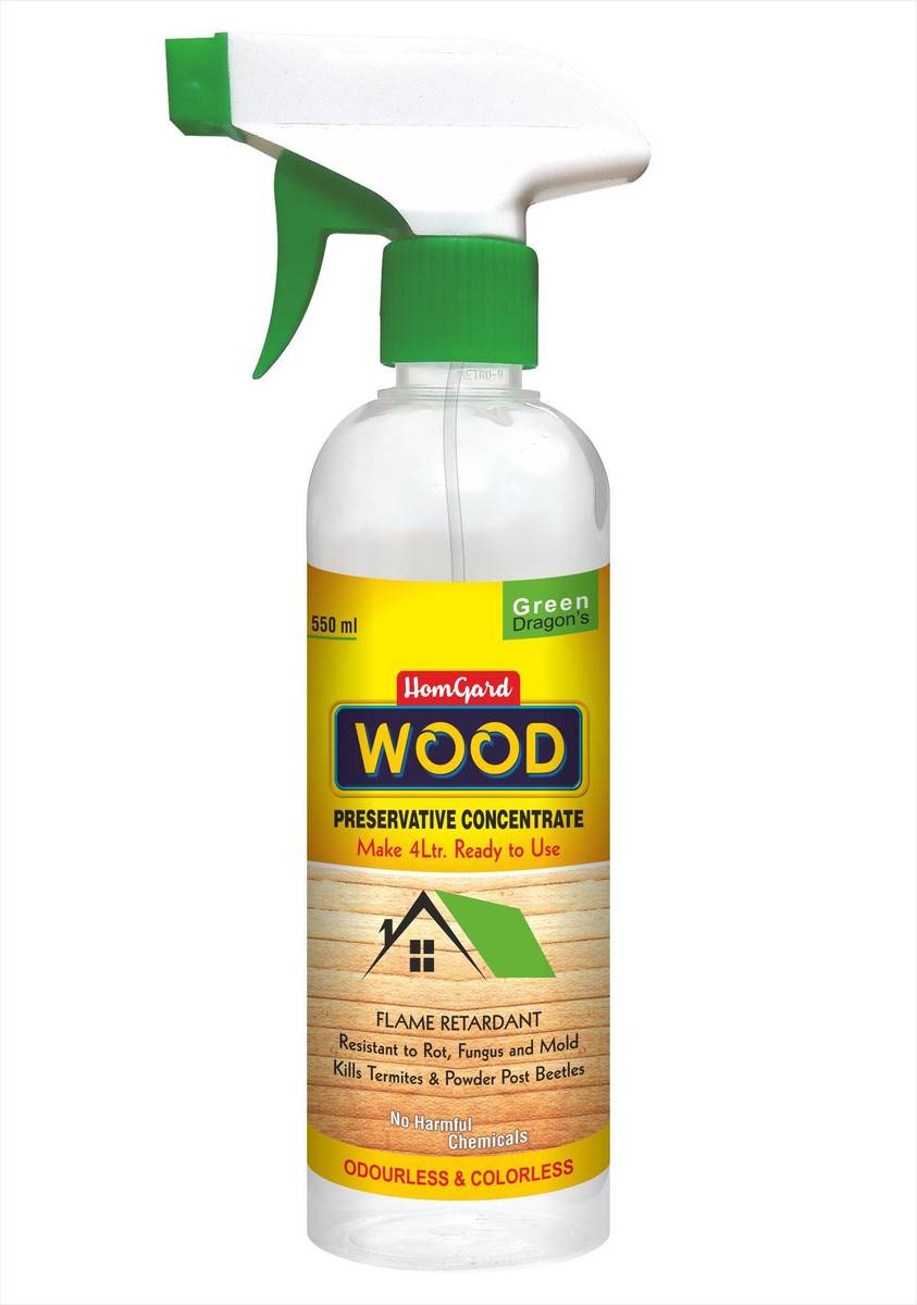 Green Dragon HomGard Wood Preservative Concentrate Make 4 Ltr Ready to Use