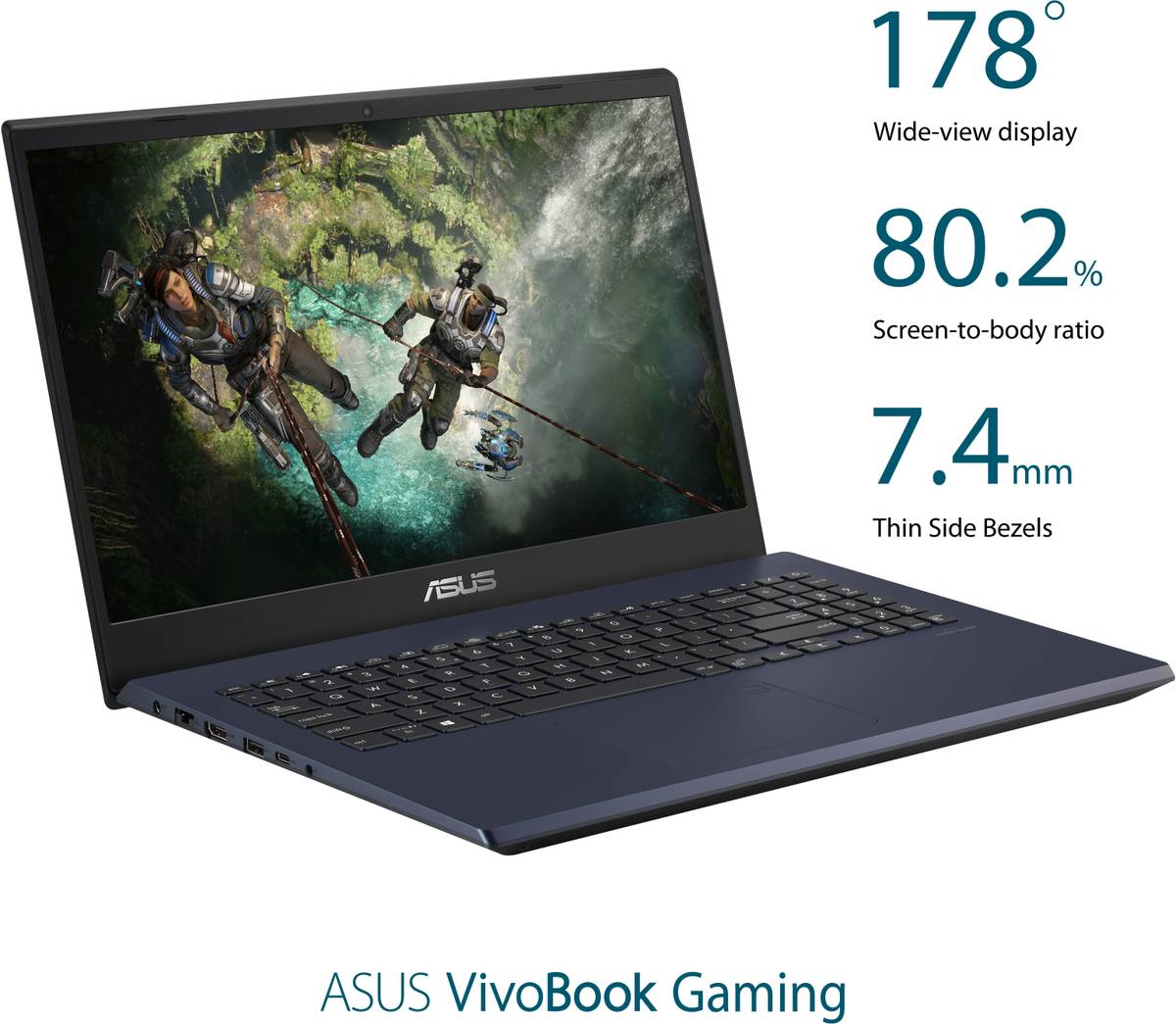 ASUS VivoBook Gaming Intel Core i5 8th Gen 8300H - (8 GB/512 GB SSD/Windows 10 Home/4 GB Graphics/NVIDIA GeForce GTX 1650) F571GT-BQ619T Gaming Laptop — photo 3