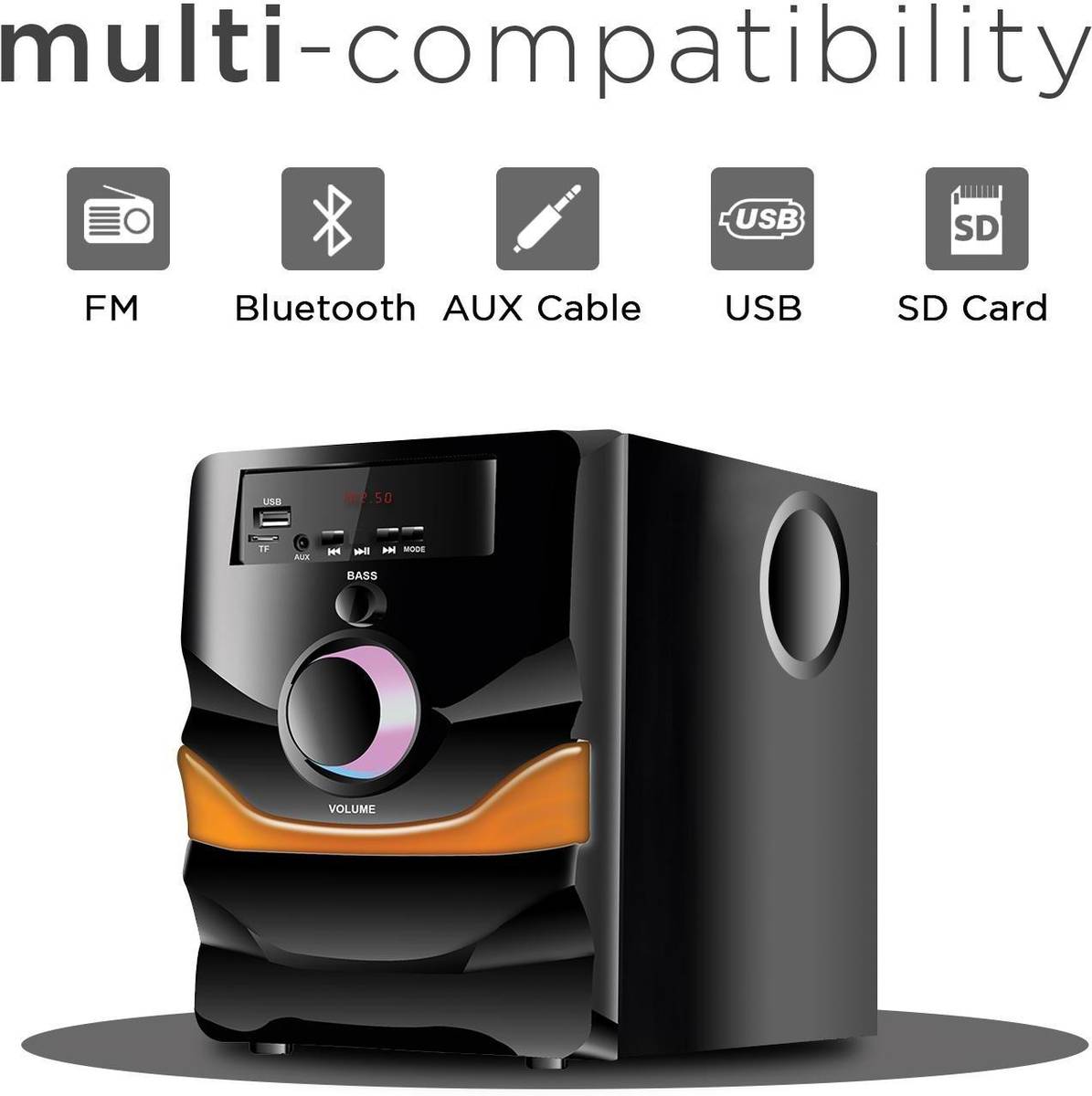 IK201 40 W Bluetooth Laptop/Desktop Speaker — photo 3