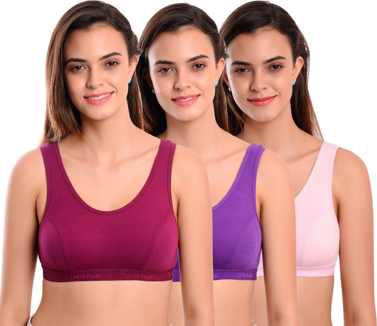 TEENPLUS Women Sports Non Padded Bra