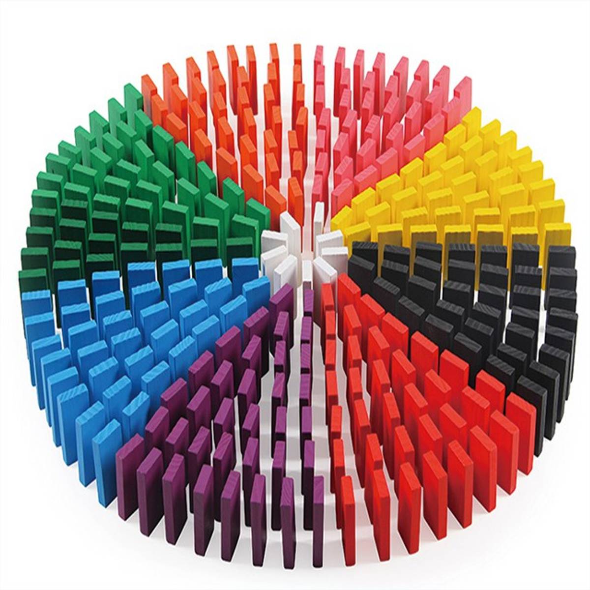 AEXONIZ TOYS Dominoes Game Building Blocks Set for 3-8 Years Old Kids Boys & Girls ( 720 Piece ) — photo 2