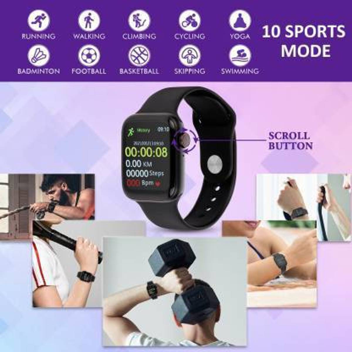 i7 Pro Max Smart Watch for Men Women, Kids — photo 2