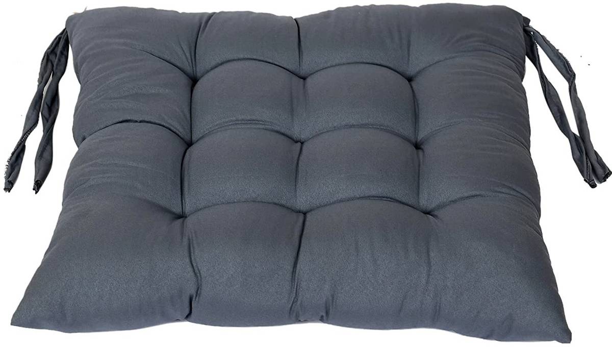 AMAK INC Microfibre Chair Pad Pack of 2 Solid — photo 2