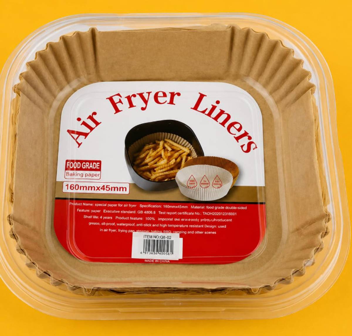 Pashupati Air Fryer Liner Paper | Disposable Baking & Cooking Paper 160 x 45 mm Air Fryer