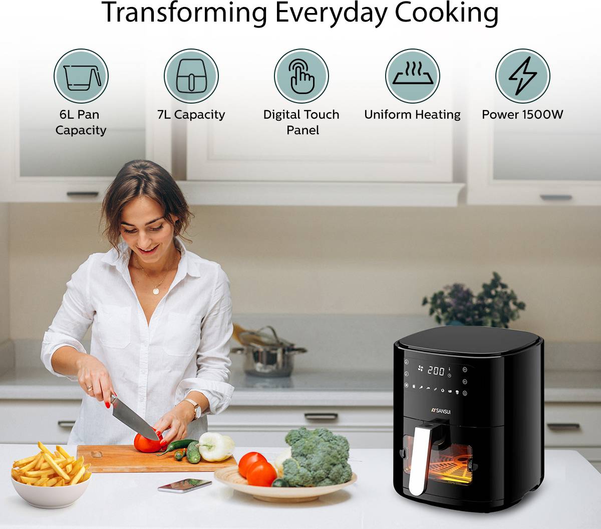 Sansui CRISP FRY Air Fryer — photo 4