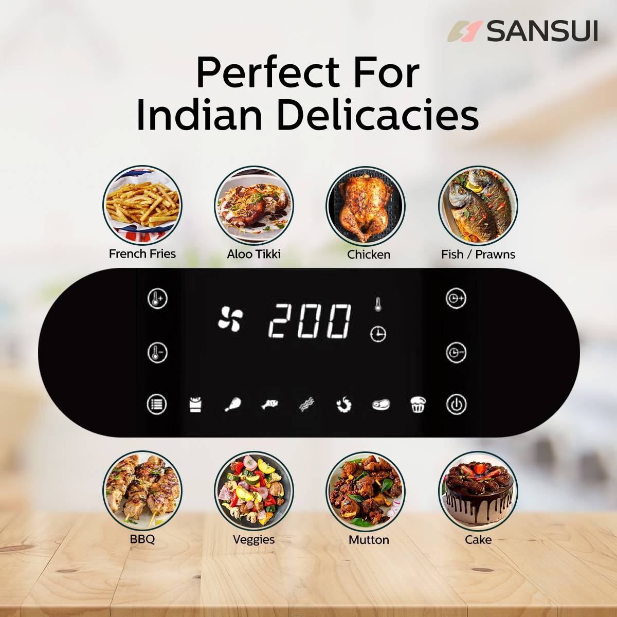 Sansui CRISP FRY Air Fryer — photo 2