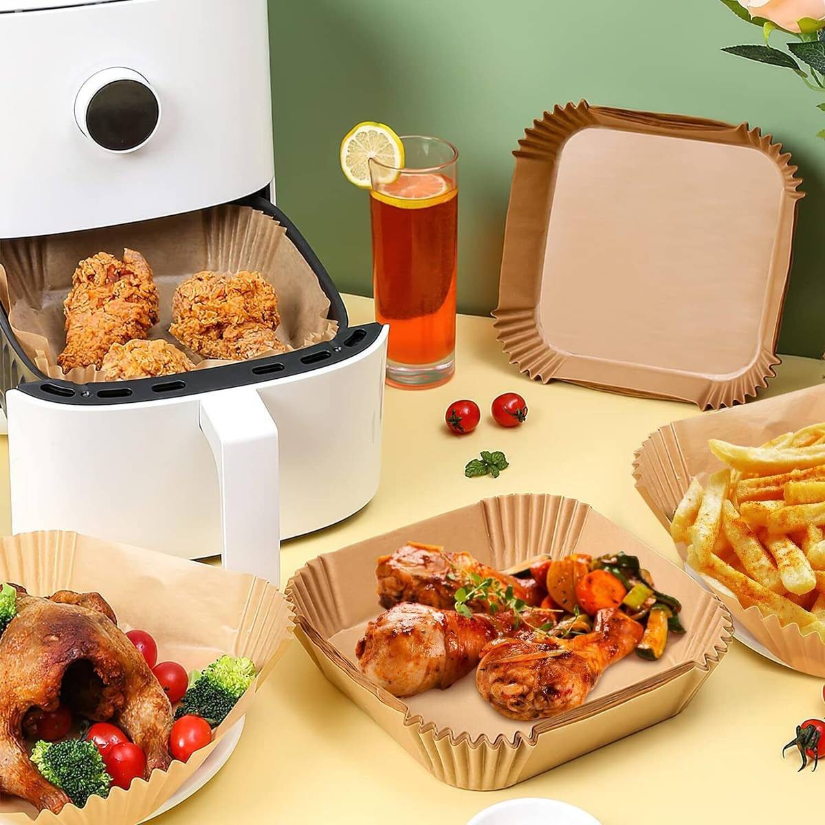 Air Fryer Baking Paper Square Air Fryer — photo 4