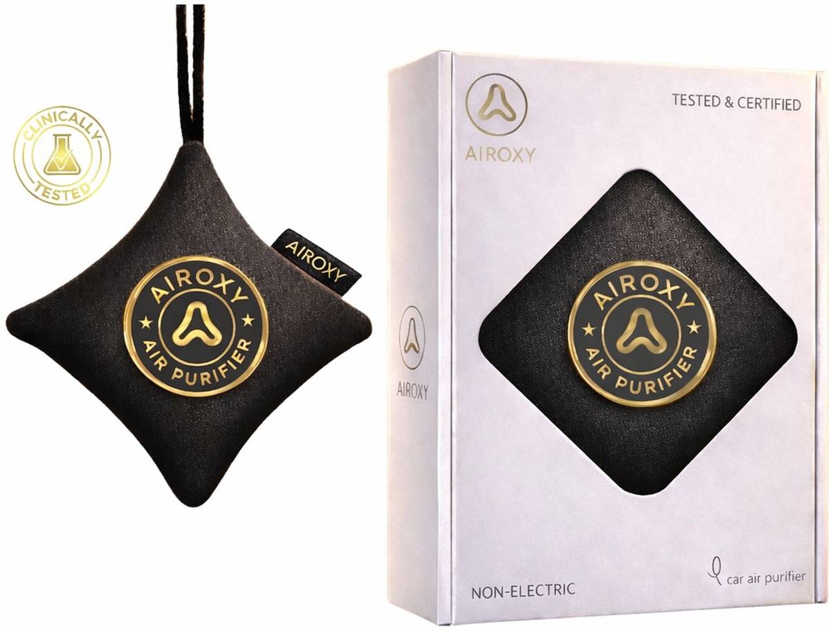 airoxy Power Black Car Air Purifier