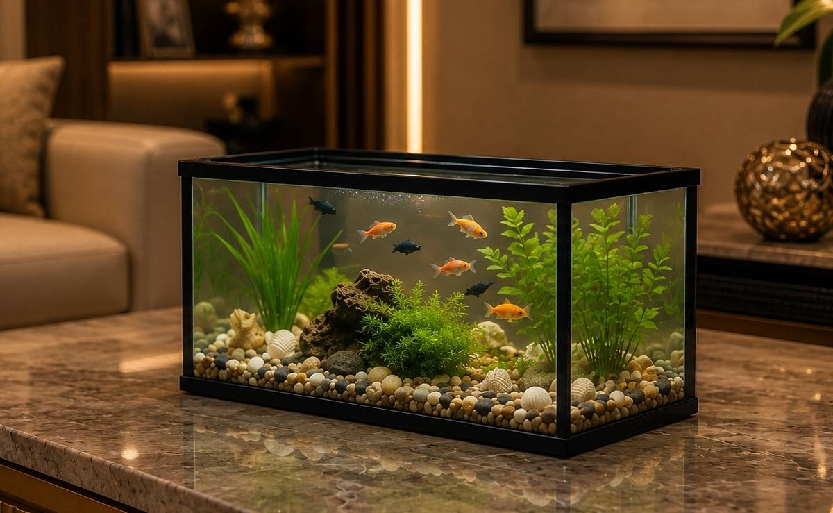 ORGANO AQ12X6X6RB02 ni Rectangle Aquarium Tank — photo 3