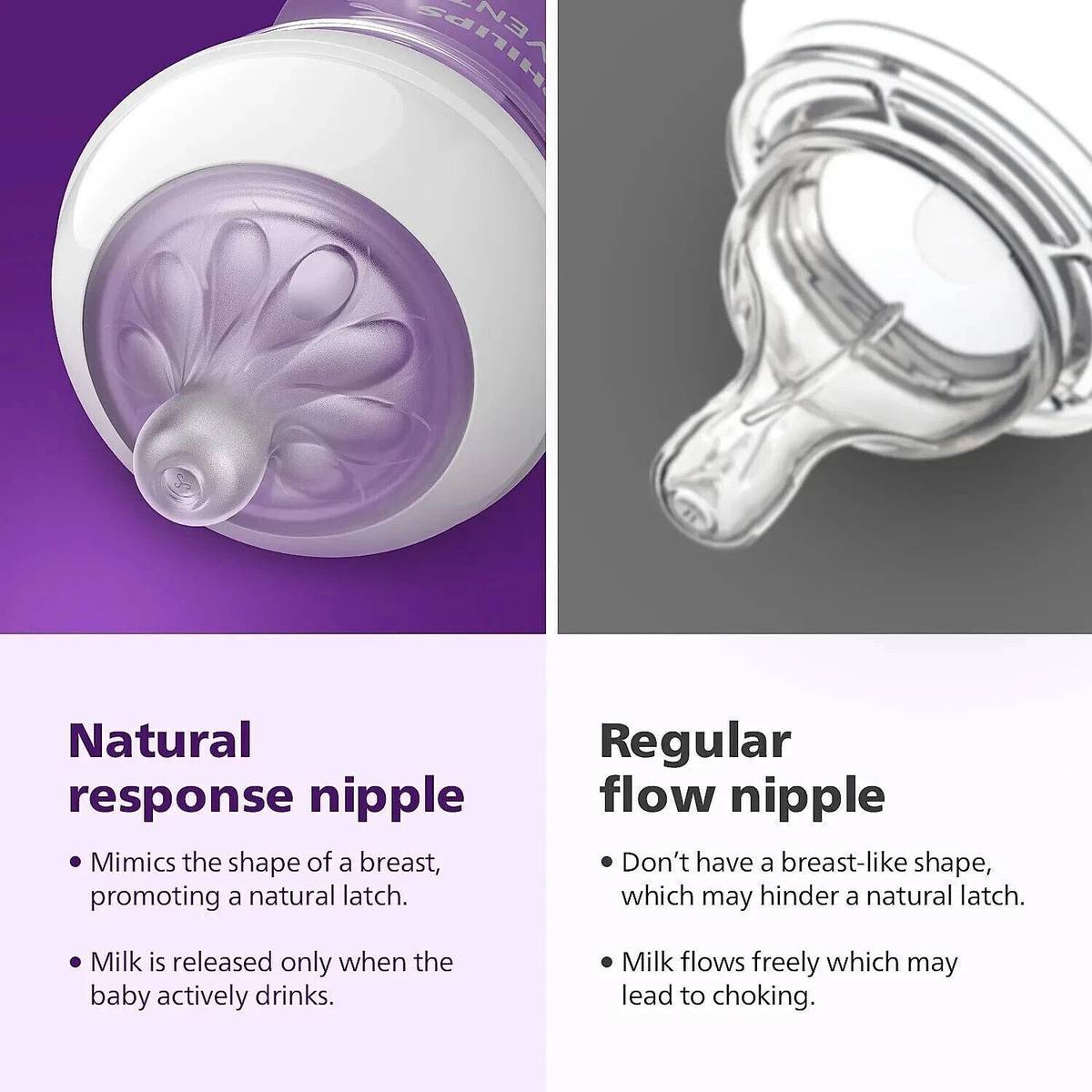 Philips Avent Natural Bottle 260ml (Twin) SCY903/02 - 520 ml — photo 3