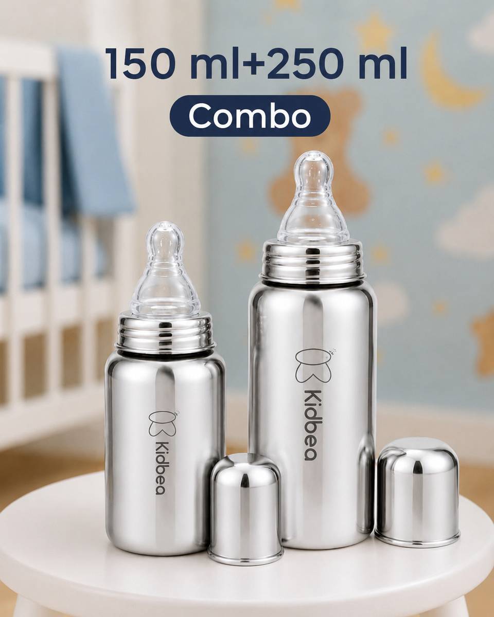 Kidbea Premium Baby Bottle Combo 150ml & 250ml - 400 ml
