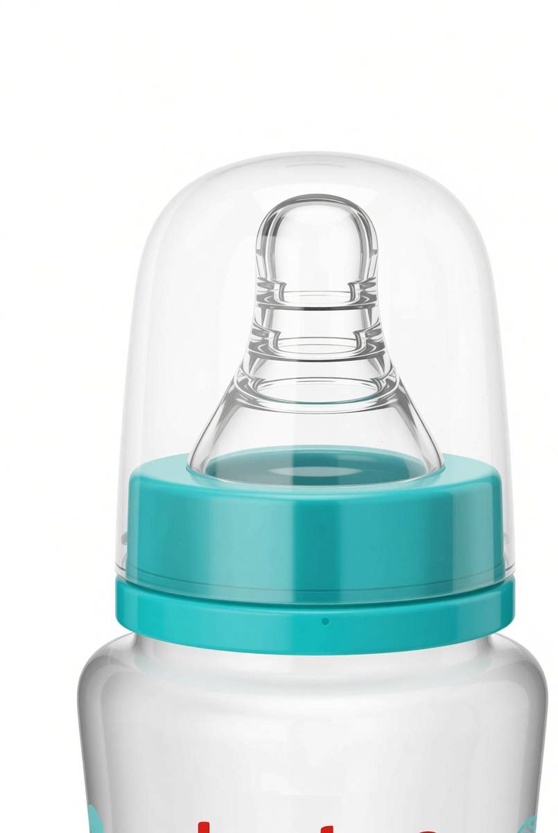 LuvLap Anti-Colic Slim Neck Essential Baby Feeding Bottle, Wild Flower Design - 250 ml — photo 5