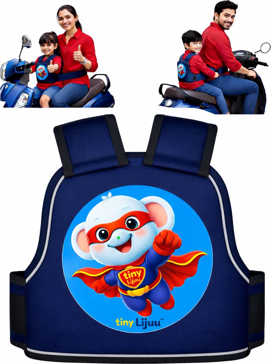 tiny Lijuu Kids safety belt for two wheeler Baby Carrier
