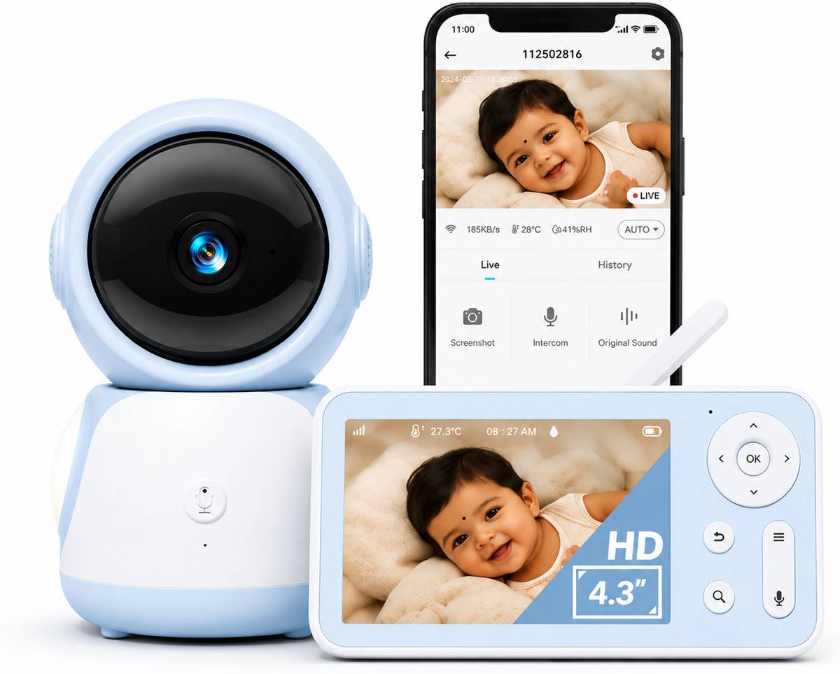 Anvaya Smart Anvaya Smart Core Audio and Video Baby Monitor