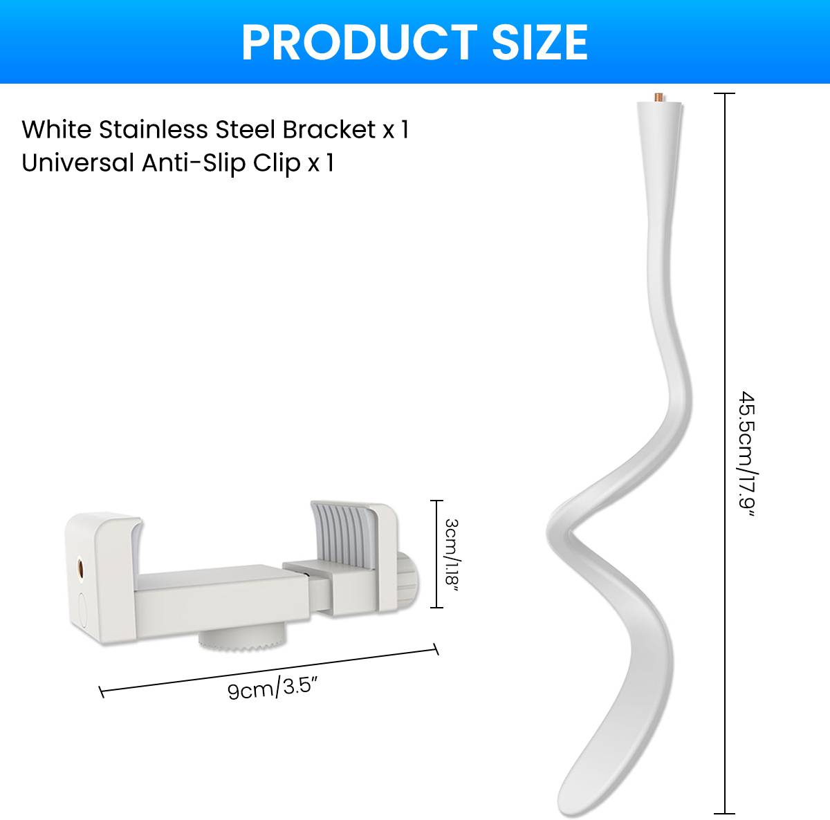 SERPLEX Flexible  Arm Holder Adjustable Mount Crib Secure Clamp Camera Audio and Video Baby Monitor — photo 4
