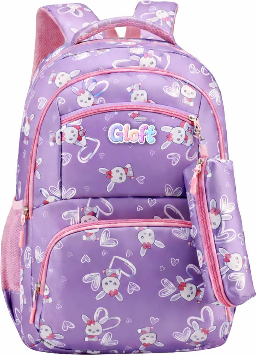 Gloft Girls Printed Backpack Bag Perfect for College & Schools 35 L Trolley Laptop Backpack — photo 2