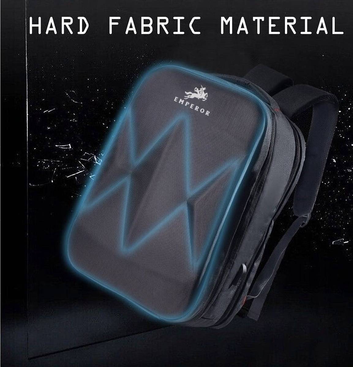 Emperor Exclusive Harshell Premium Quality with USB charging Port for men and women 32 L Laptop Backpack — photo 2