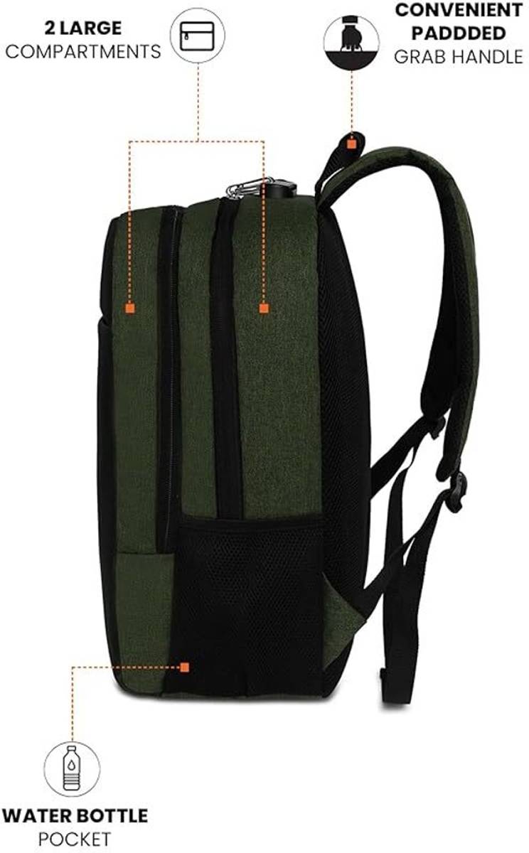 FUR JADEN With Anti-Theft Number Lock USB Charging Port and 15.6 Inch Laptop Compartment 20 L Laptop Backpack — photo 5