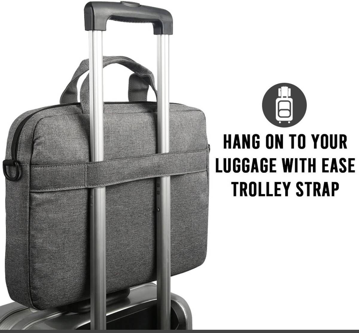 Lenovo 15.6-inch Casual Toploader Briefcase T210 Laptop Sleeve/Cover 10 L Trolley Backpack — photo 2
