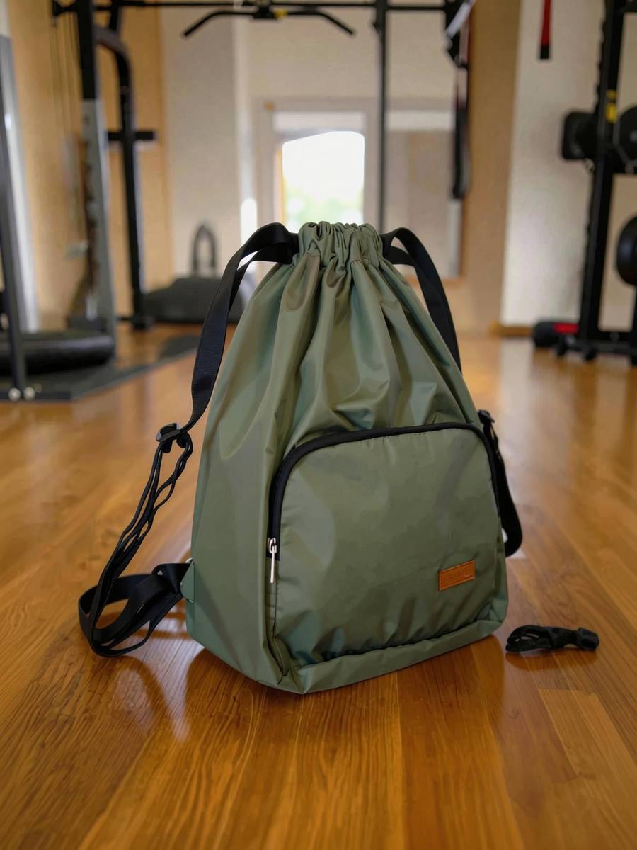 Activity Drawstring Sack With Adjuster Buckle for Gym, Trekking & Other Sports 15 L Backpack — photo 4