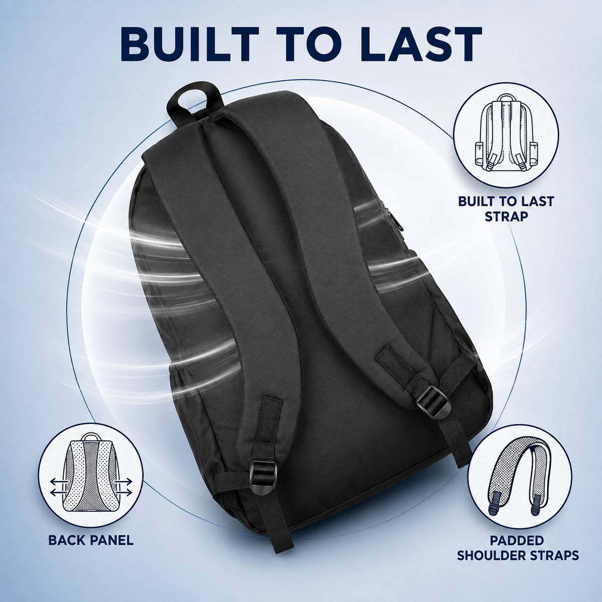 WILDCLUB Premium Unisex Laptop Backpack for Office, College, Business Meetings & Travel 30 L Laptop Backpack — photo 2