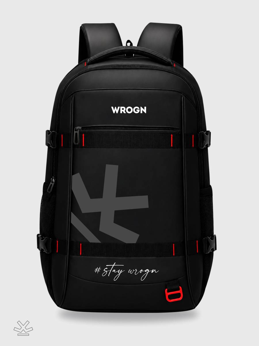 WROGN Street Edge Unisex Laptop Backpack with Anti Theft Pocket & Rain Cover 38 L Laptop Backpack