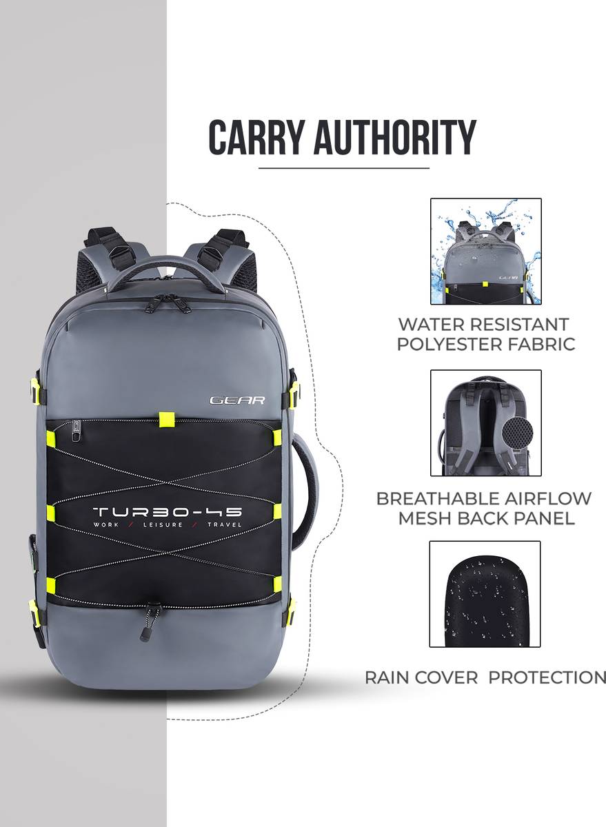 Gear Turbo 45 Expandanle Travel 45 L Laptop Backpack — photo 4
