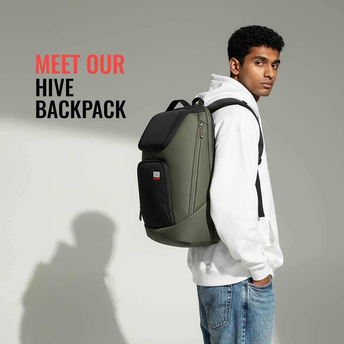Urban Jungle Hive workpack, 30Ltrs, Polyester Laptop Backpack for Men and Women, Olive 30 L Laptop Backpack — photo 2