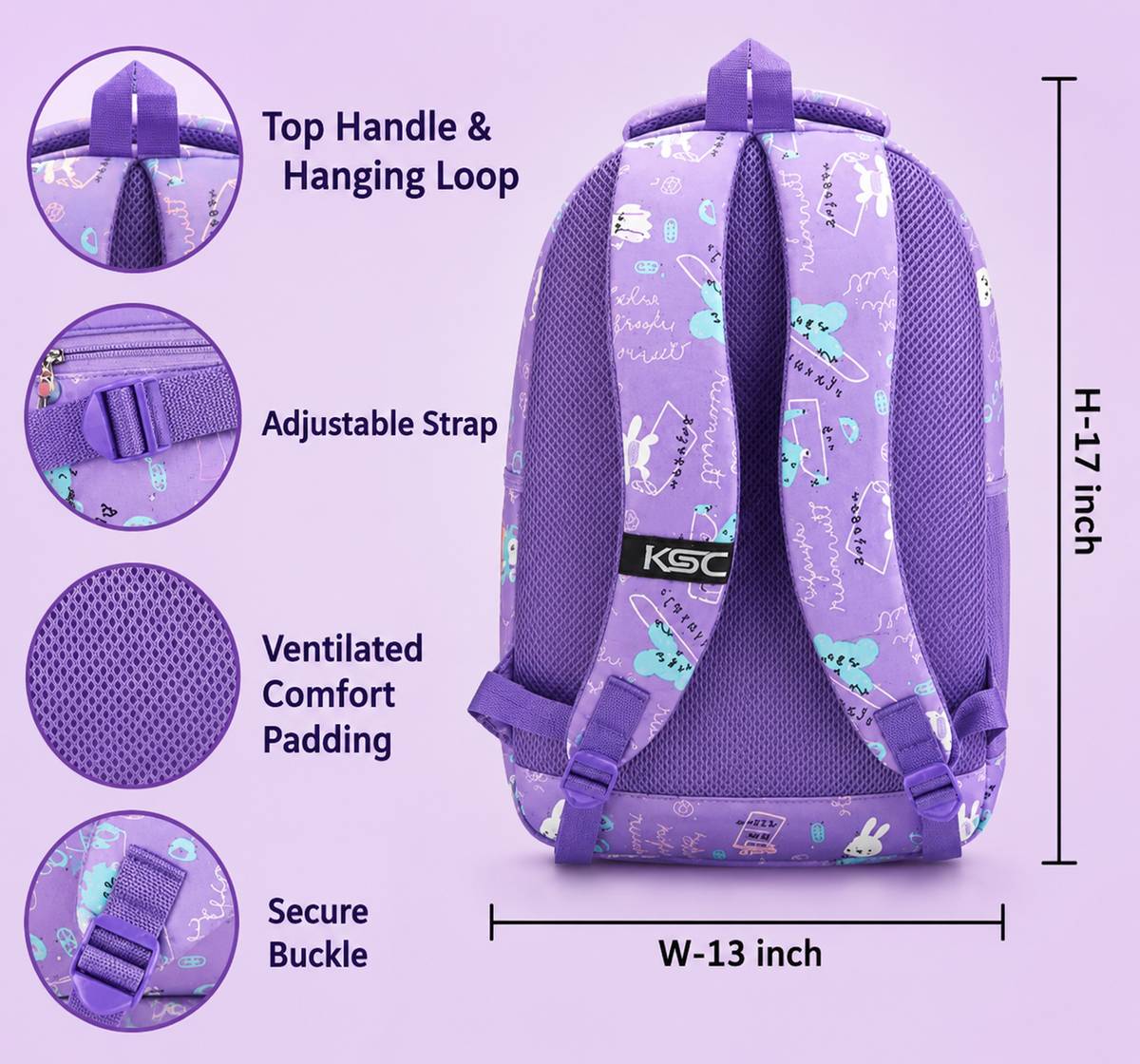 Shishtha Bag School Tuition Bag Waterproof School Bag 35 L No Laptop Backpack 35 L Backpack — photo 3