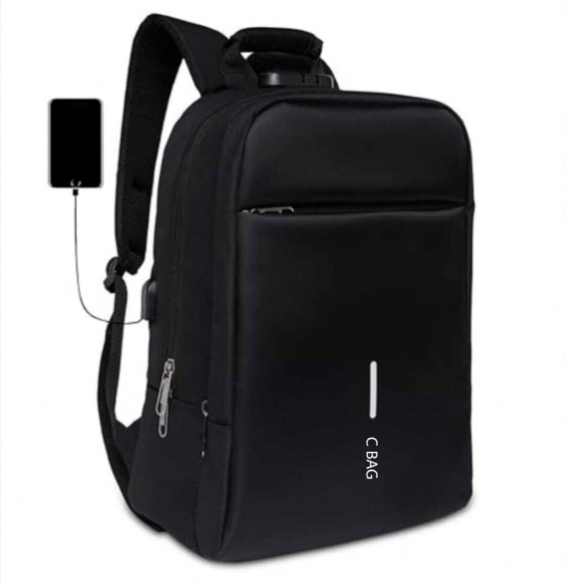 CBAG Anti Theft Number Lock 15.6 Inch Laptop Backpack with USB Charging for Men Women 25 L Laptop Backpack